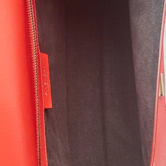 Givenchy Red Grained Leather Pandora Box Medium Shoulder Bag - Picture 5 of 11